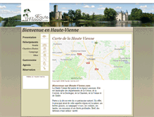 Tablet Screenshot of haute-vienne.com